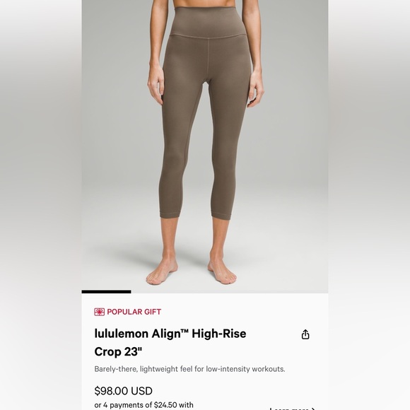 LULULEMON Align NWOT - Picture 1 of 3